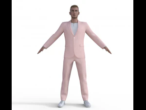 Winsley Realistic Character 3D Model