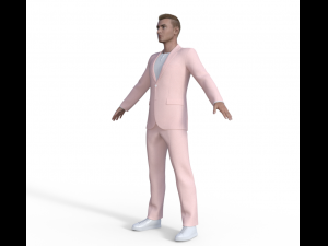 Winsley Realistic Character Model 3D