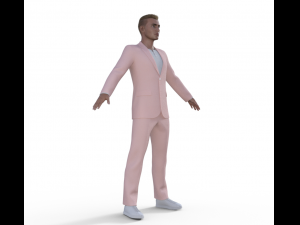 Winsley Realistic Character Model 3D