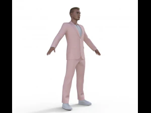 Winsley Realistic Character 3D Model