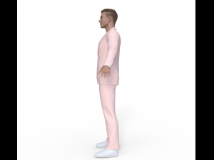 Winsley Realistic Character Model 3D