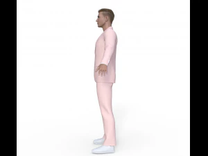Winsley Realistic Character 3D Model