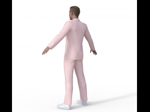 Winsley Realistic Character Model 3D