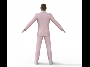 Winsley Realistic Character Model 3D
