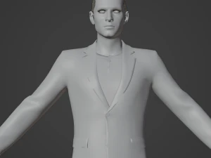 Winsley Realistic Character 3D Model