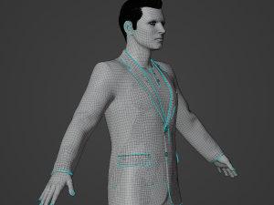 Winsley Realistic Character Model 3D