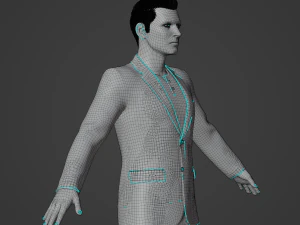 Winsley Realistic Character 3D Model