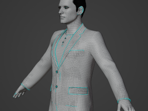 Winsley Realistic Character Model 3D