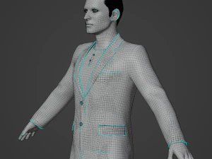 Winsley Realistic Character 3D Model