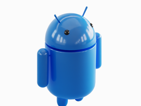 Android Robot 01 Modelo 3D
