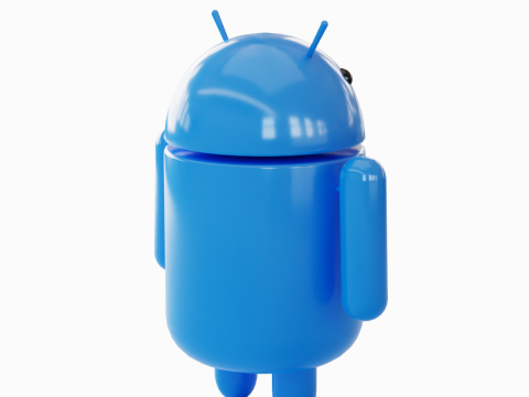 Android Robot 01 Modelo 3D