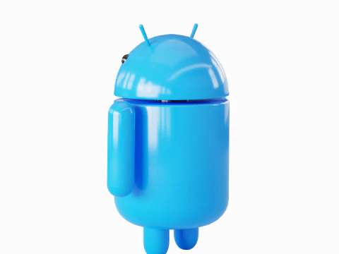 Android Robot 01 3D Model