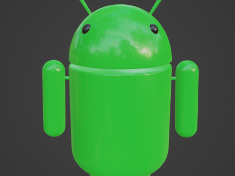 Android Robot 02 Modelo 3D