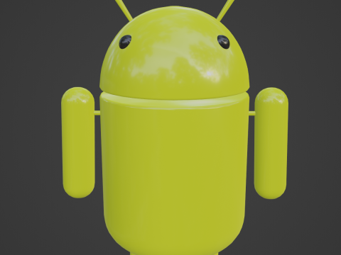Android Robot 03 3Dモデル