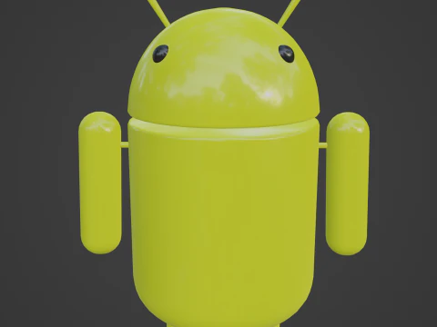 Android Robot 03 3D Model