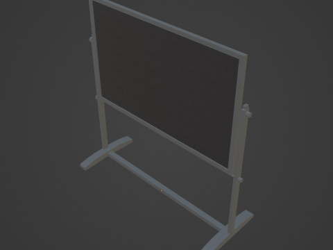 Blackboard 3D Model
