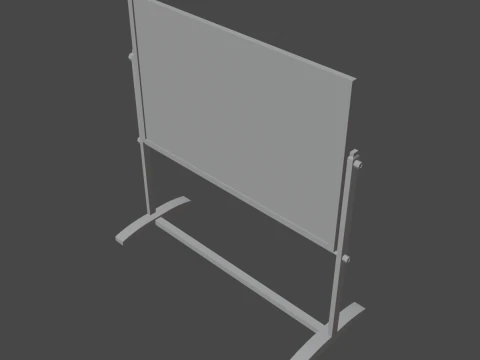 Tableau noir Modèle 3D