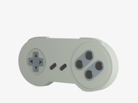 Classic Game Controller 05 3Dモデル