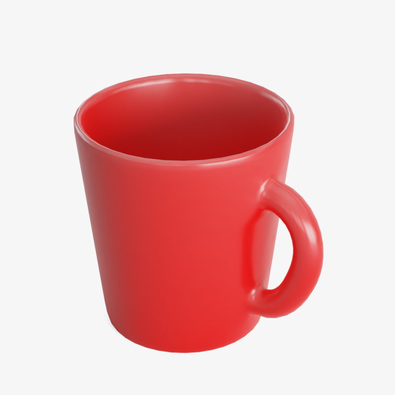 Coffee Cup 01 Model 3D .c4d .max .obj .3ds .fbx .stl .blend 