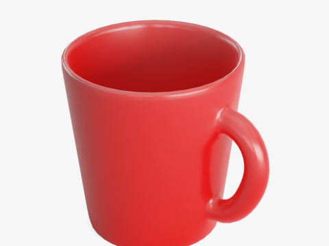 Coffee Cup 01 3D Model