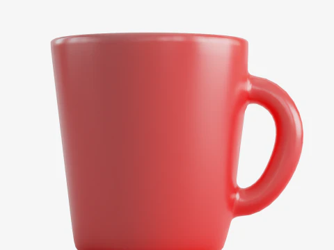 Coffee Cup 01 3D Model