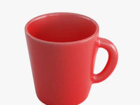 Coffee Cup 01 3D Model