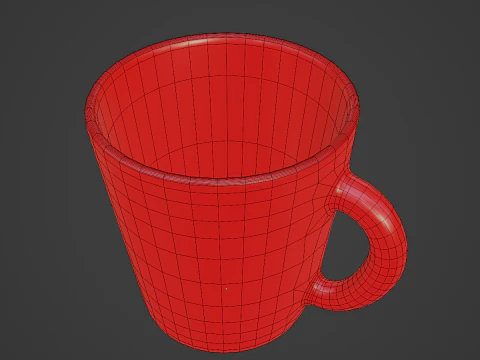 Coffee Cup 01 3D Model