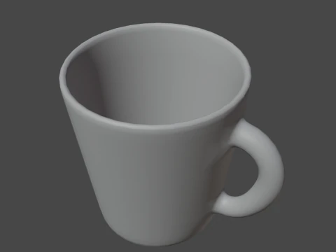 Coffee Cup 01 3D Model