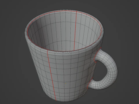 Coffee Cup 01 3D Model