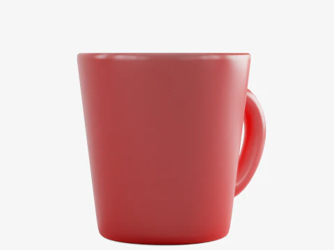 Kaffeetasse 02 3D Modell