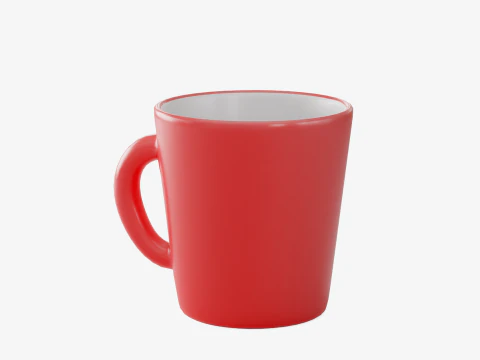 Kaffeetasse 02 3D Modell