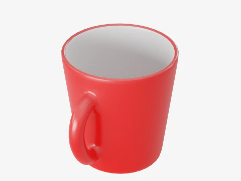 Kaffeetasse 02 3D Modell