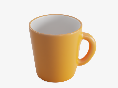Coffee Cup 03 3D Model