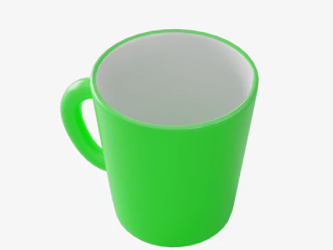 Coffee Cup 04 3D Model