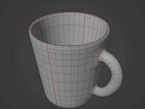 Coffee Cup 04 3D Model