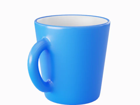 Coffee Cup 05 3D Model