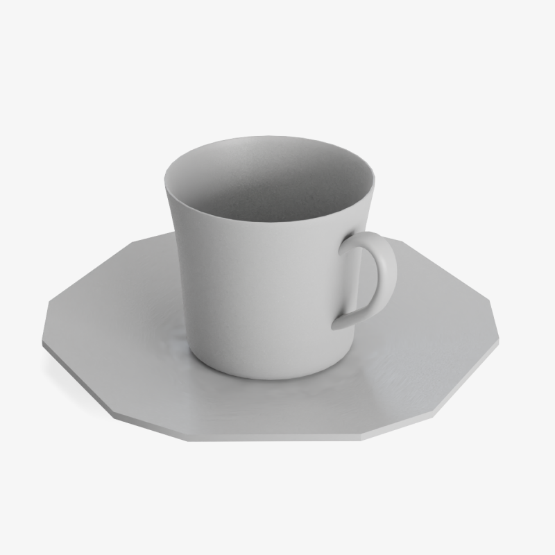 Cup of Coffee Modelo 3D .c4d .max .obj .3ds .fbx .stl .blend 