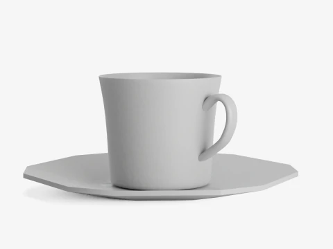 Cup of Coffee 3D Model