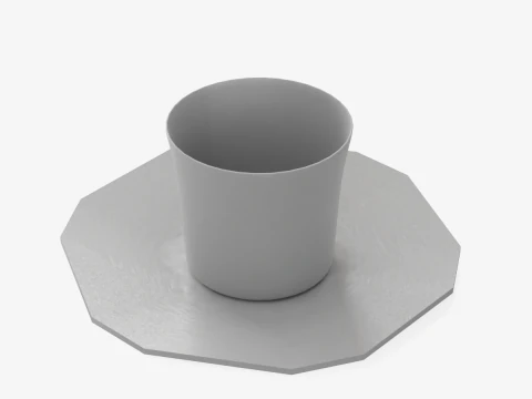 Cup of Coffee 3D Model