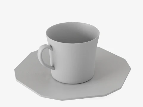 Cup of Coffee 3D Model