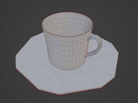 Cup of Coffee 3D Model