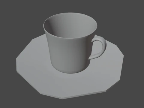 Cup of Coffee 3D Model