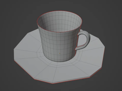 Cup of Coffee 3D Model