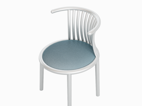 Curved Iron Chair 01 3D Model