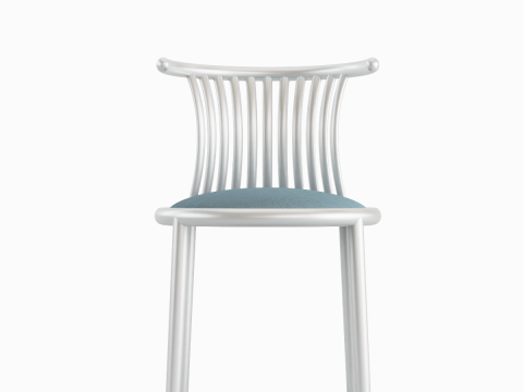 Curved Iron Chair 01 Modello 3D