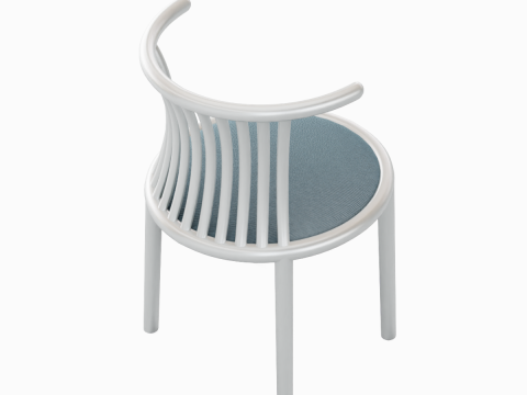 Curved Iron Chair 01 Modello 3D