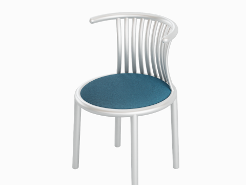 Curved Iron Chair 02 3D Model