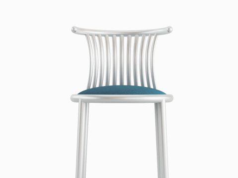 Curved Iron Chair 02 Model 3D