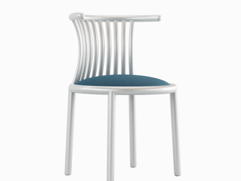 Curved Iron Chair 02 Model 3D