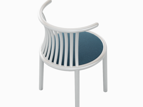 Curved Iron Chair 02 Model 3D